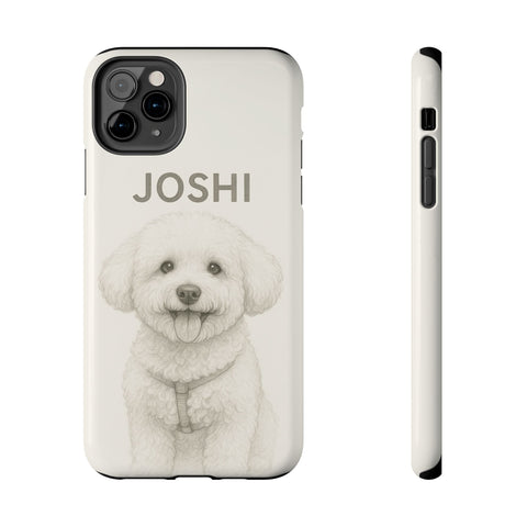Custom Pet Pencil Drawing Though Phone Case