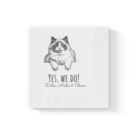 Custom Pet Napkins