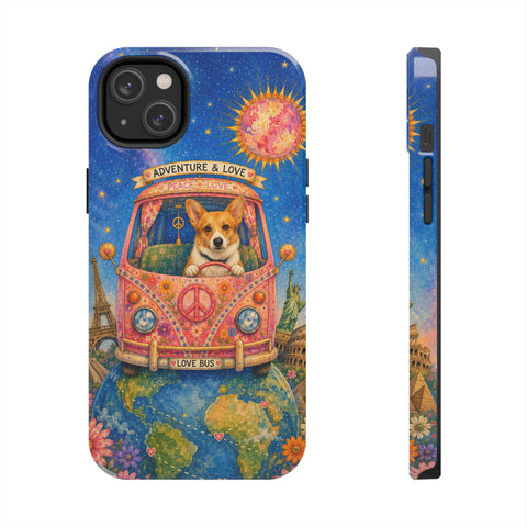 Custom Around The World With My Dog Phone Case