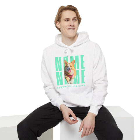 Custom Billboard Hoodie | Mint Font