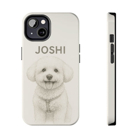 Custom Pet Pencil Drawing Though Phone Case