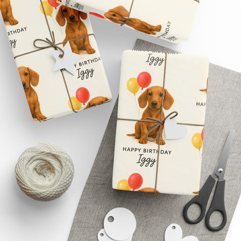 Custom Pet Wrapping Paper