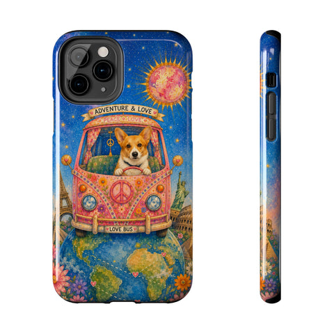 Custom Around The World With My Dog Phone Case
