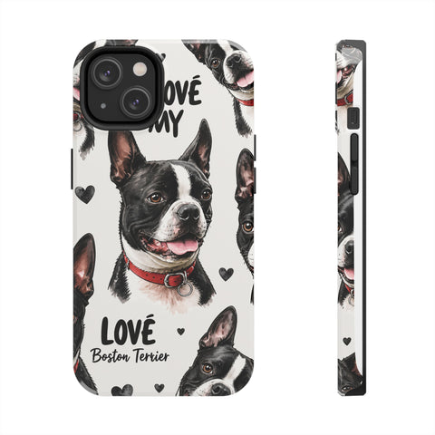 Custom Love My Pet Phone Case