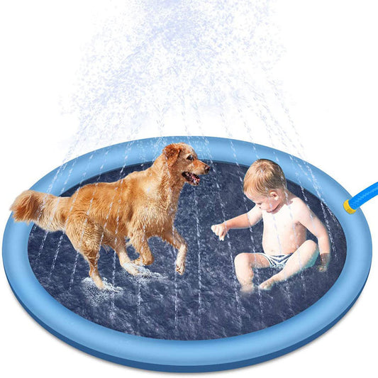 Dog Fountain-Pool Play Mat - Petunia Woof