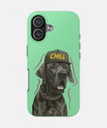 Custom Vibrant Pet Portrait Phone Case — personalised pet phone case — Petunia Woof