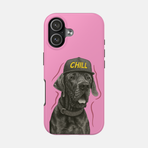 Custom Vibrant Pet Portrait Phone Case — personalised pet phone case — Petunia Woof