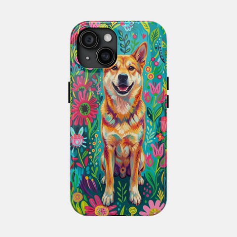 Custom Floral Pet Phone Case