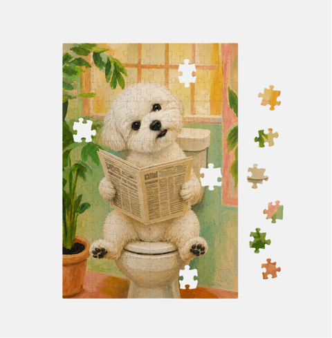 Custom Pet Portrait Puzzle