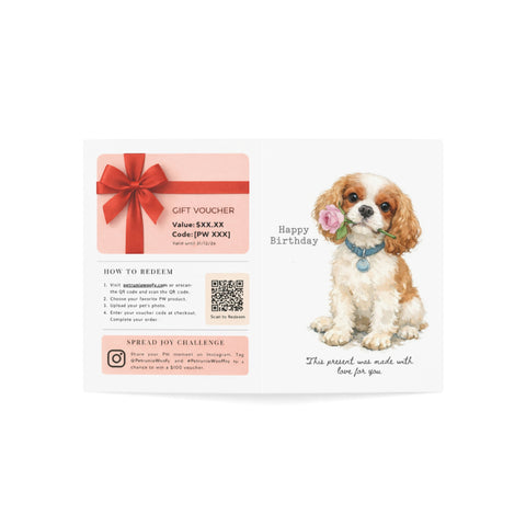 $25 USD Voucher + e-card