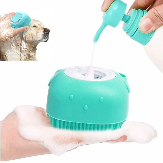 Pet Bathing Brush - Petunia Woof