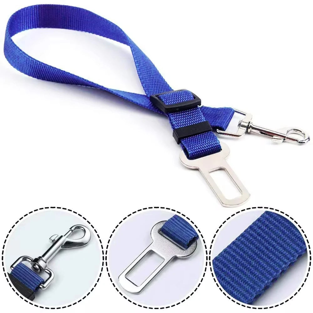 Dog Car Seat Belt Safety Protector - Petunia Woof