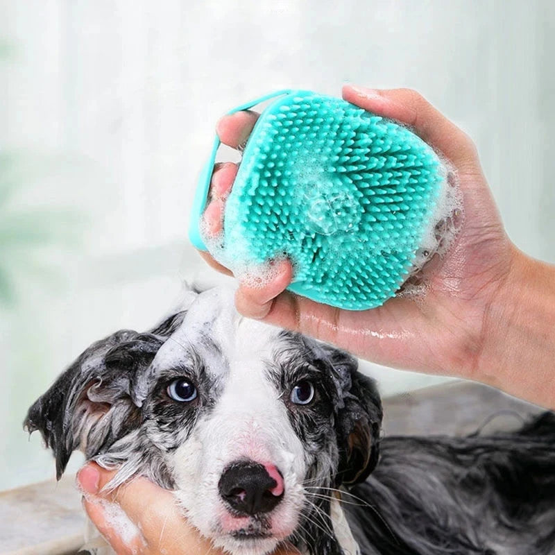 Pet Bathing Brush - Petunia Woof